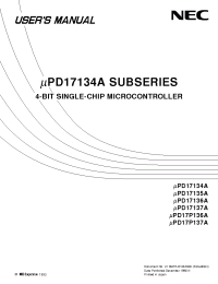 Datasheet UPD17136A manufacturer NEC