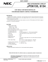 Datasheet UPD6133 manufacturer NEC