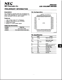 Datasheet UPD6308G manufacturer NEC