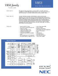 Datasheet UPD7030025AGC-33 manufacturer NEC