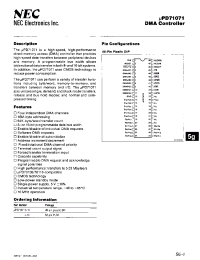 Datasheet UPD71071C-10 manufacturer NEC