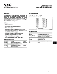 Datasheet UPD71087G manufacturer NEC