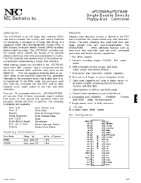 Datasheet UPD765A manufacturer NEC