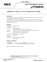 Datasheet UPD8884ACY-A производства NEC