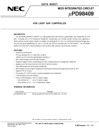 Datasheet UPD98409GN-LMU manufacturer NEC