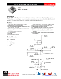 Datasheet HA-A37B manufacturer NEL