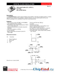Datasheet HS-A292C manufacturer NEL