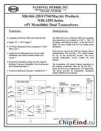Datasheet NHI-1563 manufacturer NHI