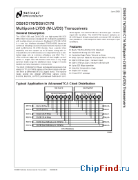 Datasheet DS91C176 manufacturer National Instruments
