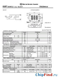 Datasheet PDMB600A6 manufacturer NIEC