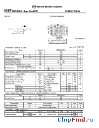 Datasheet PHMB400B12 производства NIEC