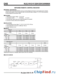 Datasheet NJL22H367A manufacturer NJRC