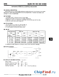 Datasheet NJL81H manufacturer NJRC