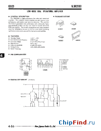 Datasheet NJM2068L manufacturer NJRC