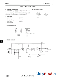 Datasheet NJM2072M производства NJRC