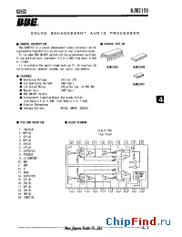 Datasheet NJM2150 manufacturer NJRC