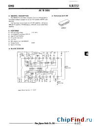 Datasheet NJM2237D manufacturer NJRC