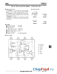 Datasheet NJM2379V manufacturer NJRC