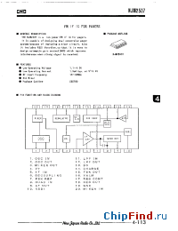 Datasheet NJM2537V manufacturer NJRC