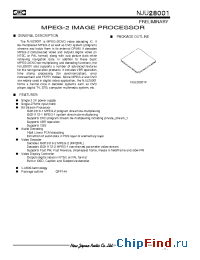 Datasheet NJU28001 производства NJRC