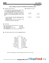 Datasheet NJU3551G производства NJRC