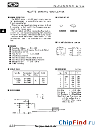 Datasheet NJU6333CE производства NJRC