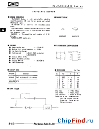 Datasheet NJU6342DC manufacturer NJRC