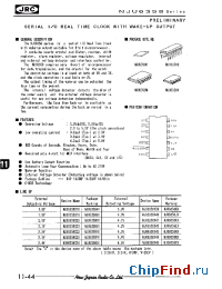 Datasheet NJU6358C23 manufacturer NJRC