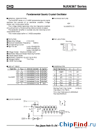 Datasheet NJU6367PC manufacturer NJRC