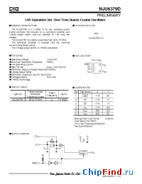 Datasheet NJU6379DC-D manufacturer NJRC