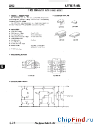 Datasheet NJU7102 manufacturer NJRC
