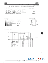 Datasheet NJU7142 manufacturer NJRC