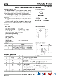 Datasheet NJU7262M30 manufacturer NJRC