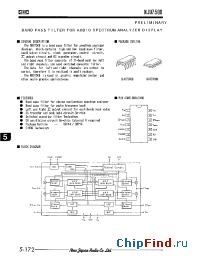 Datasheet NJU7508M manufacturer NJRC