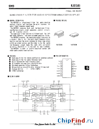 Datasheet NJU7509D производства NJRC