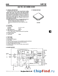 Datasheet NJW1102 manufacturer NJRC