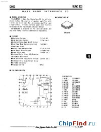 Datasheet NJW2303F производства NJRC