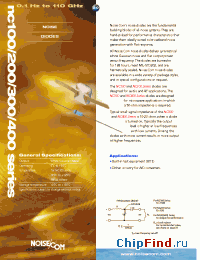 Datasheet NC201 manufacturer Noise/Com