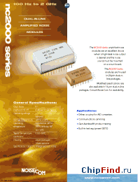 Datasheet NC2401 производства Noise/Com