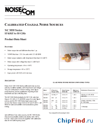 Datasheet NC3101 manufacturer Noise/Com