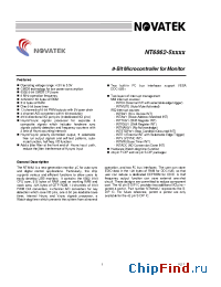 Datasheet NT6862-5xxxx manufacturer Novatek