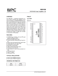 Datasheet CF5003AD manufacturer NPC