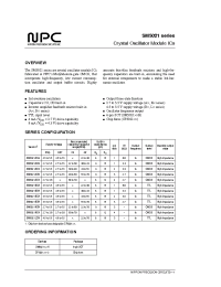Datasheet CF5021KD производства NPC