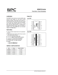 Datasheet NR8576AA manufacturer NPC