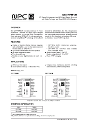Datasheet QS7779PM производства NPC