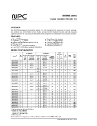 Datasheet SM5006AKAS manufacturer NPC