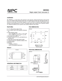 Datasheet SM5050AV manufacturer NPC