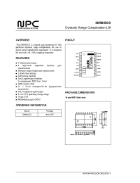 Datasheet SM5852CS manufacturer NPC