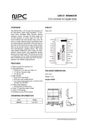 Datasheet SM5865 manufacturer NPC