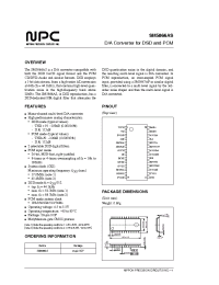 Datasheet SM5866 manufacturer NPC